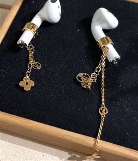 louis vuitton earrings for AirPods